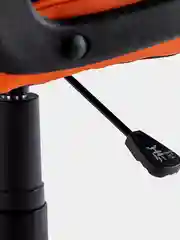 Кресло компьютерное Brabix Shark GM-203, экокожа, черно-оранжевое