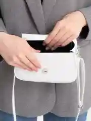 Белый сумка женская через плечо