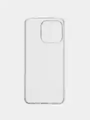 Плотный чехол для HONOR X5, с защитой камеры, силикон, прозрачный