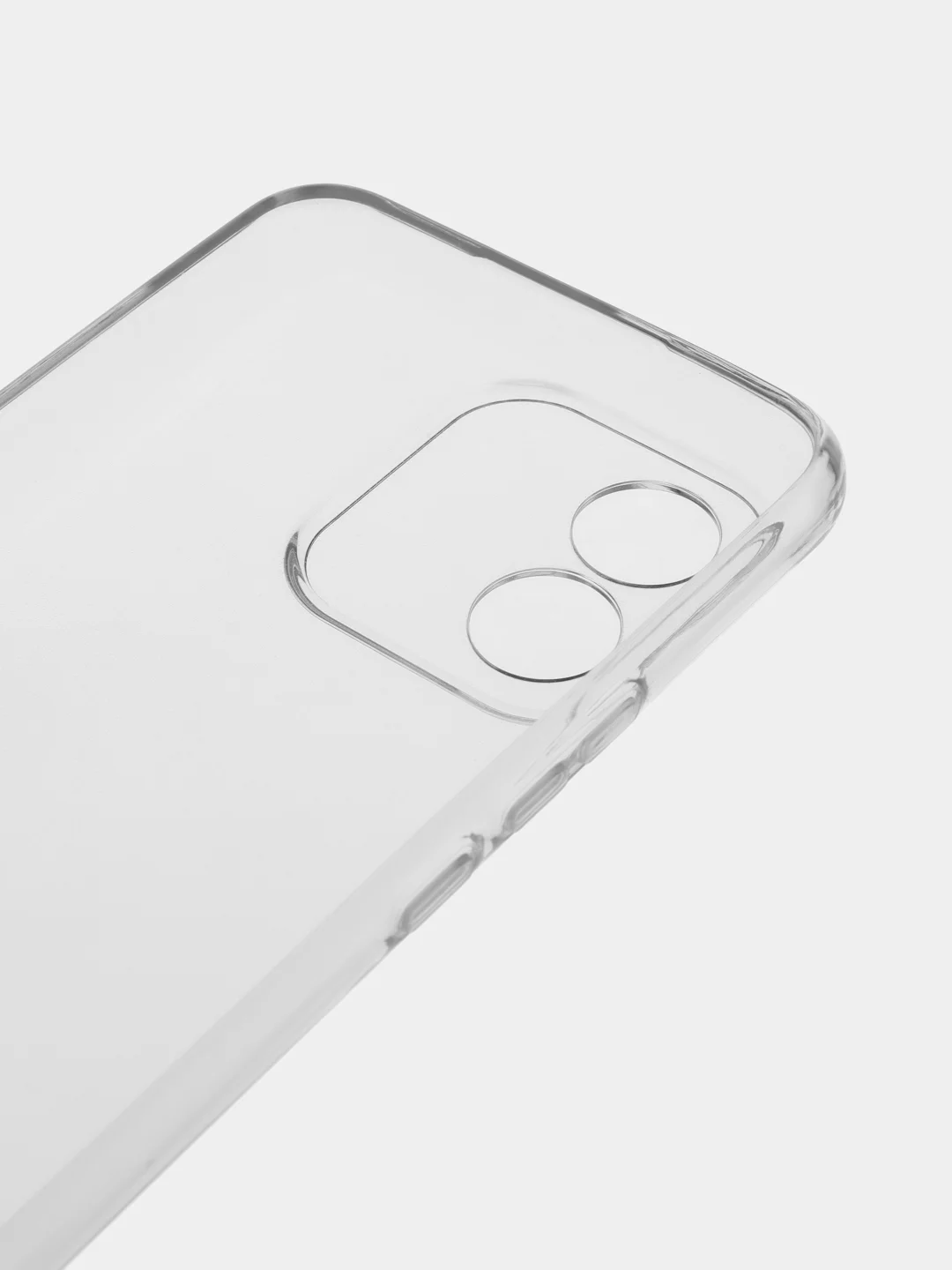 Плотный чехол для HONOR X5, с защитой камеры, силикон, прозрачный