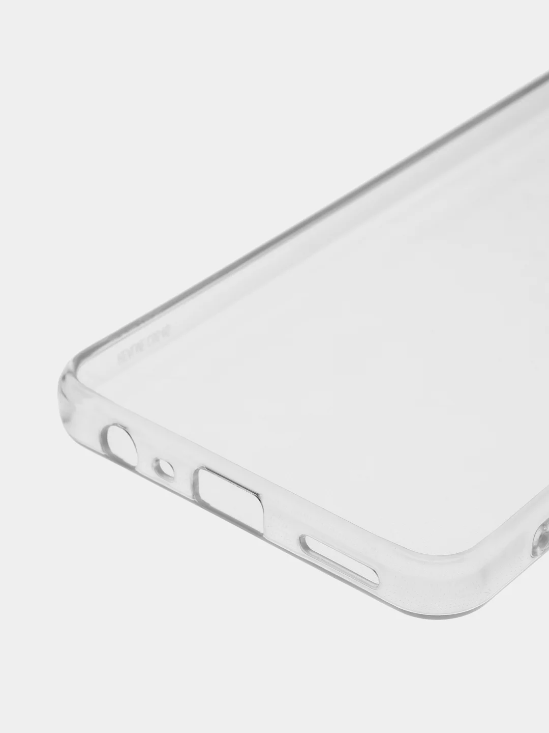 Плотный чехол для Realme C55, с защитой камеры, силикон, прозрачный
