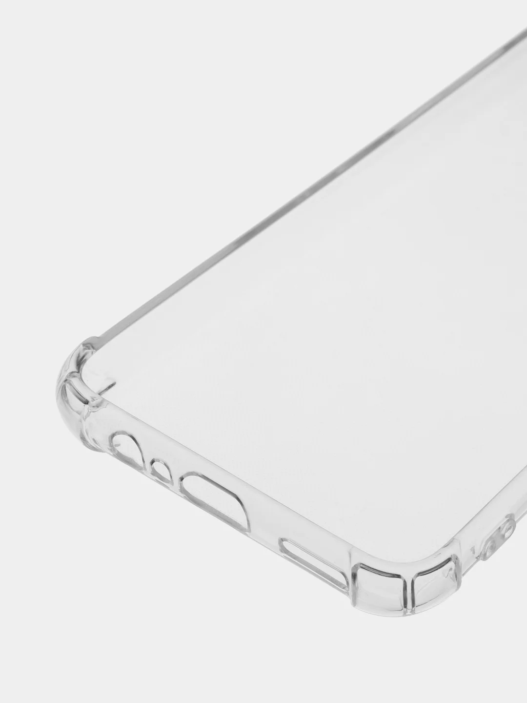 Чехол противоударный для HONOR X7a, с защитой камеры и углов, силикон, прозрачный