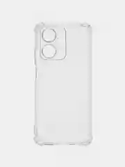 Чехол противоударный для HONOR X7a, с защитой камеры и углов, силикон, прозрачный