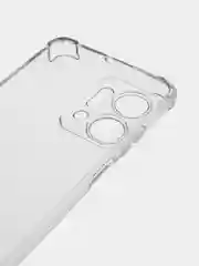Чехол противоударный для HONOR X7a, с защитой камеры и углов, силикон, прозрачный
