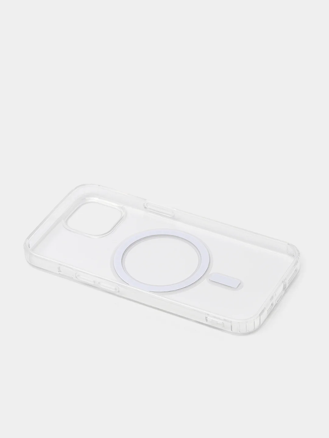 Чехол MagSafe для iPhone 11 / 12 / 13 / 14 / Pro / Max, силиконовый, прозрачный