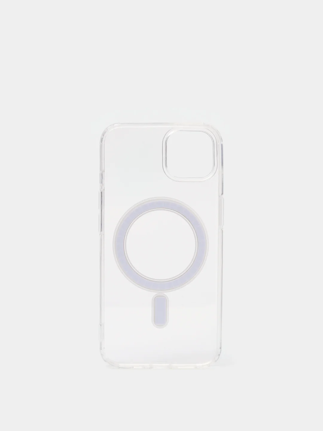 Чехол MagSafe для iPhone 11 / 12 / 13 / 14 / Pro / Max, силиконовый, прозрачный