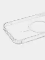 Чехол MagSafe для iPhone 11 / 12 / 13 / 14 / Pro / Max, силиконовый, прозрачный
