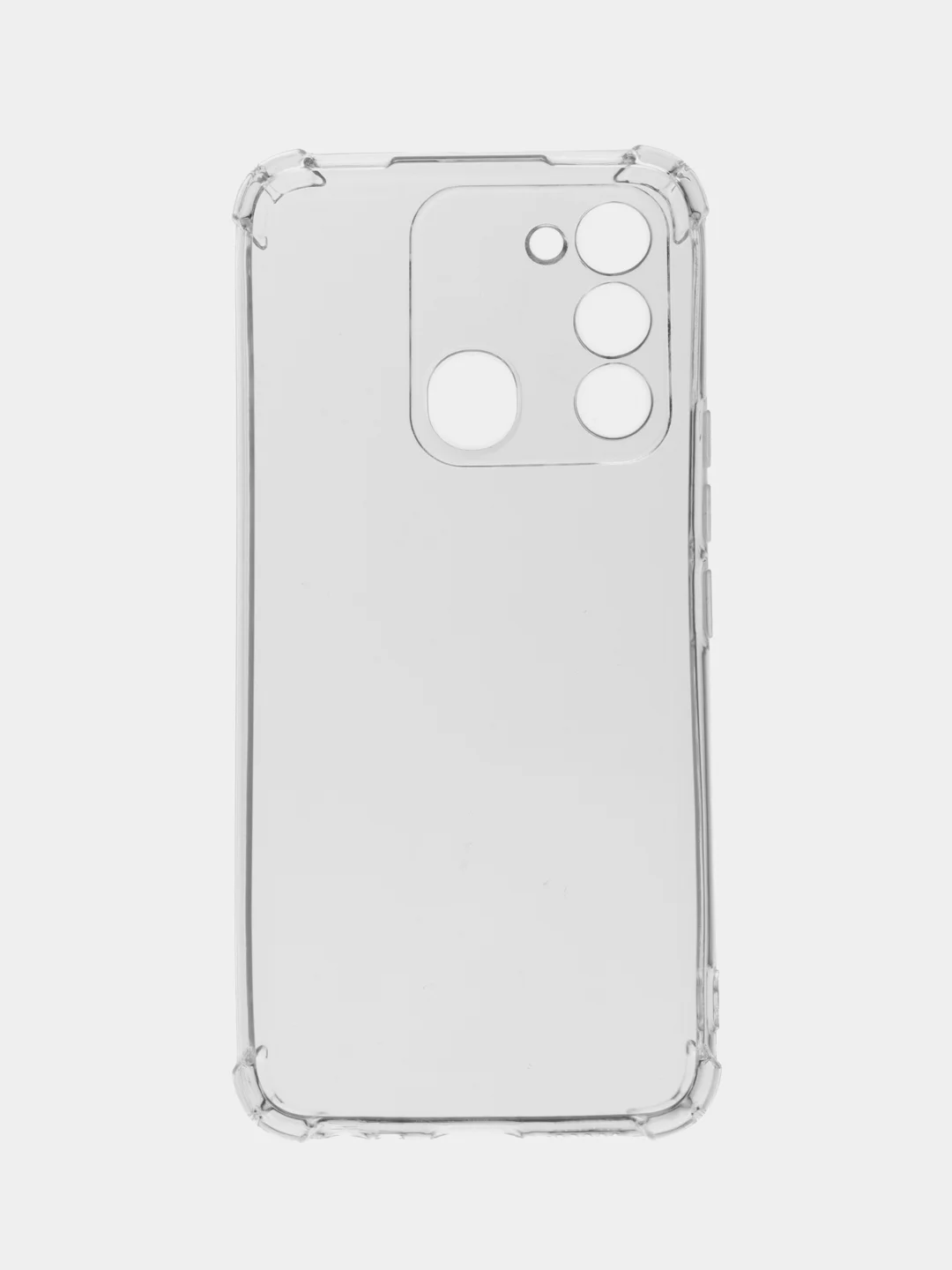Серебряный чехол Tecno Spark Go 2022 Spark 8C Техно Спарк Го 2022 Спарк 8С силиконовый прозрачный