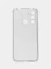 Серебряный чехол Tecno Spark Go 2022 Spark 8C Техно Спарк Го 2022 Спарк 8С силиконовый прозрачный