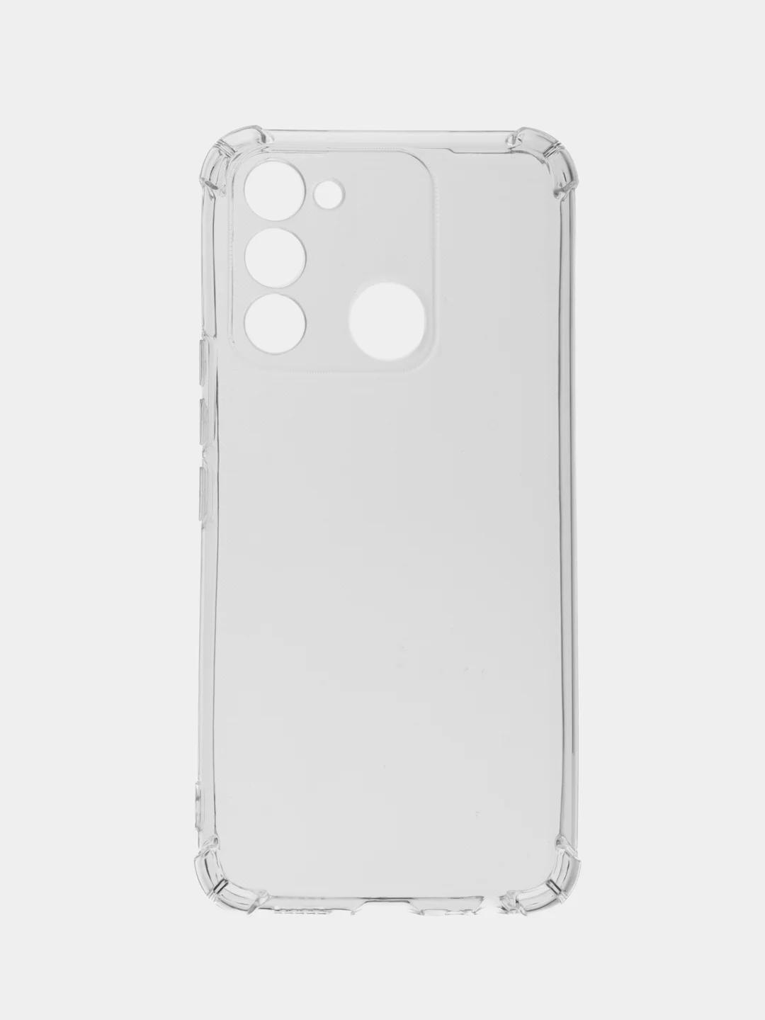 Серебряный чехол Tecno Spark Go 2022 Spark 8C Техно Спарк Го 2022 Спарк 8С силиконовый прозрачный