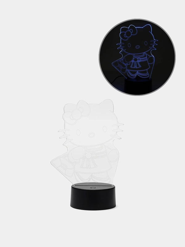 Ночник детский с 3D-эффектом Hello Kitty