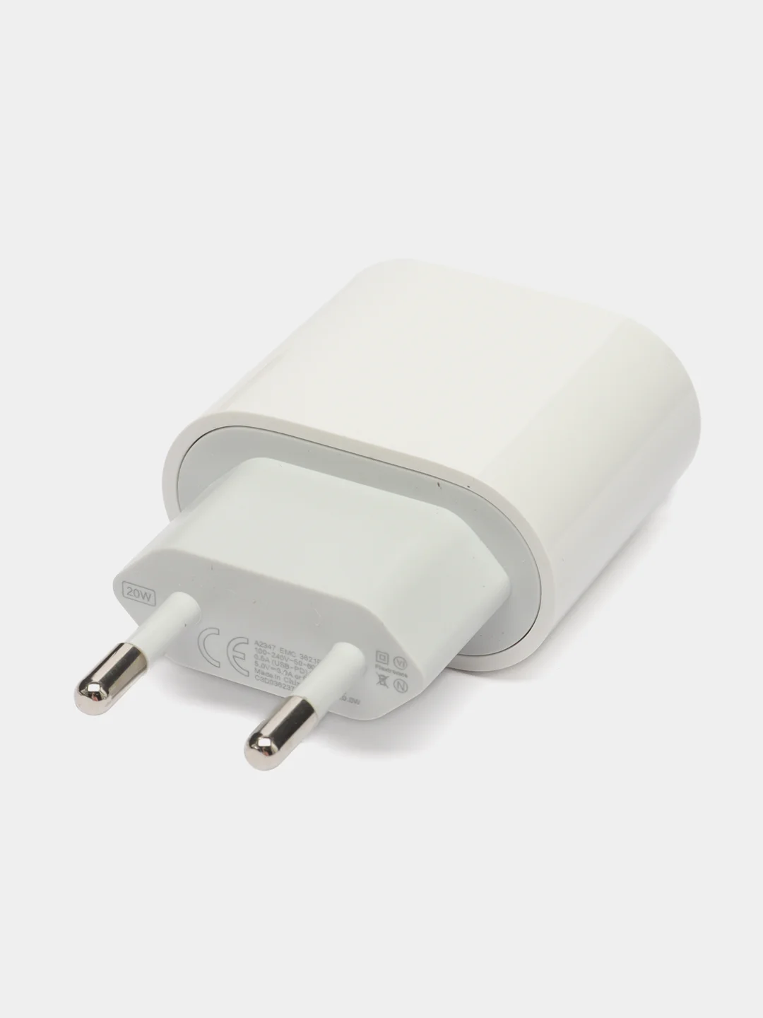 Зарядное устройство для iPhone, блок Type-C, PD, 20W + кабель Type-C/Lightning