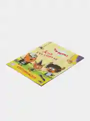 Желтый аппликация "Три кота", 20 х 25 см, 12 страниц, 4 картинки-аппликации
