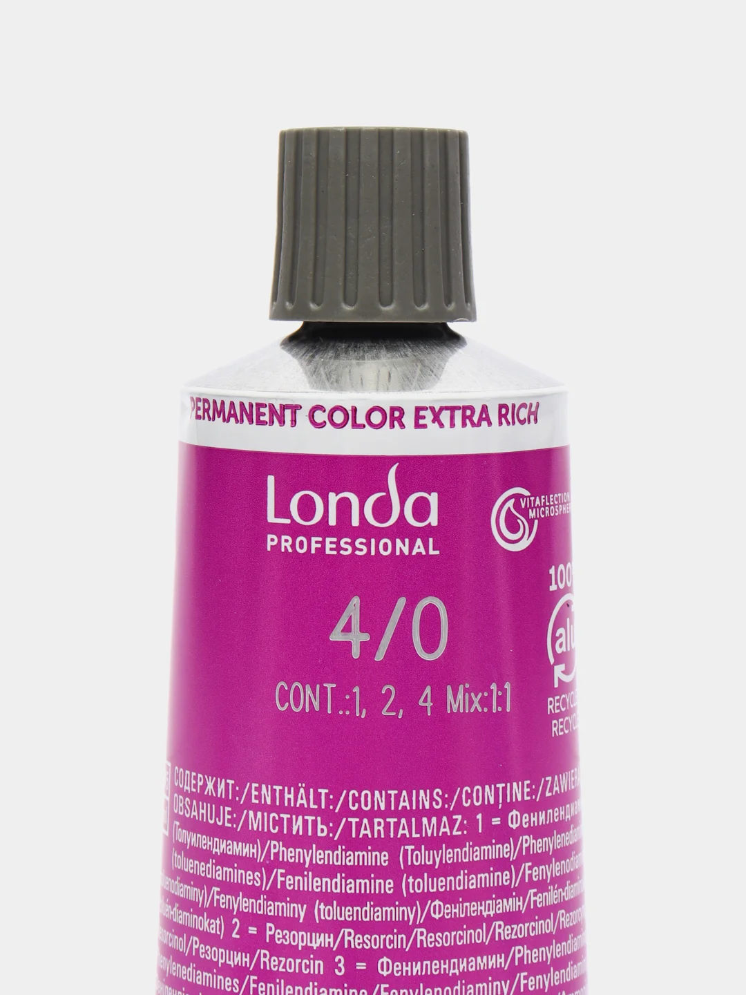 Londa Professional стойкая крем-краска для волос 4/0 шатен, 60 мл