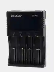 Черный зарядное устройство Liitokala lii-PD4 для аккумуляторов и батареек