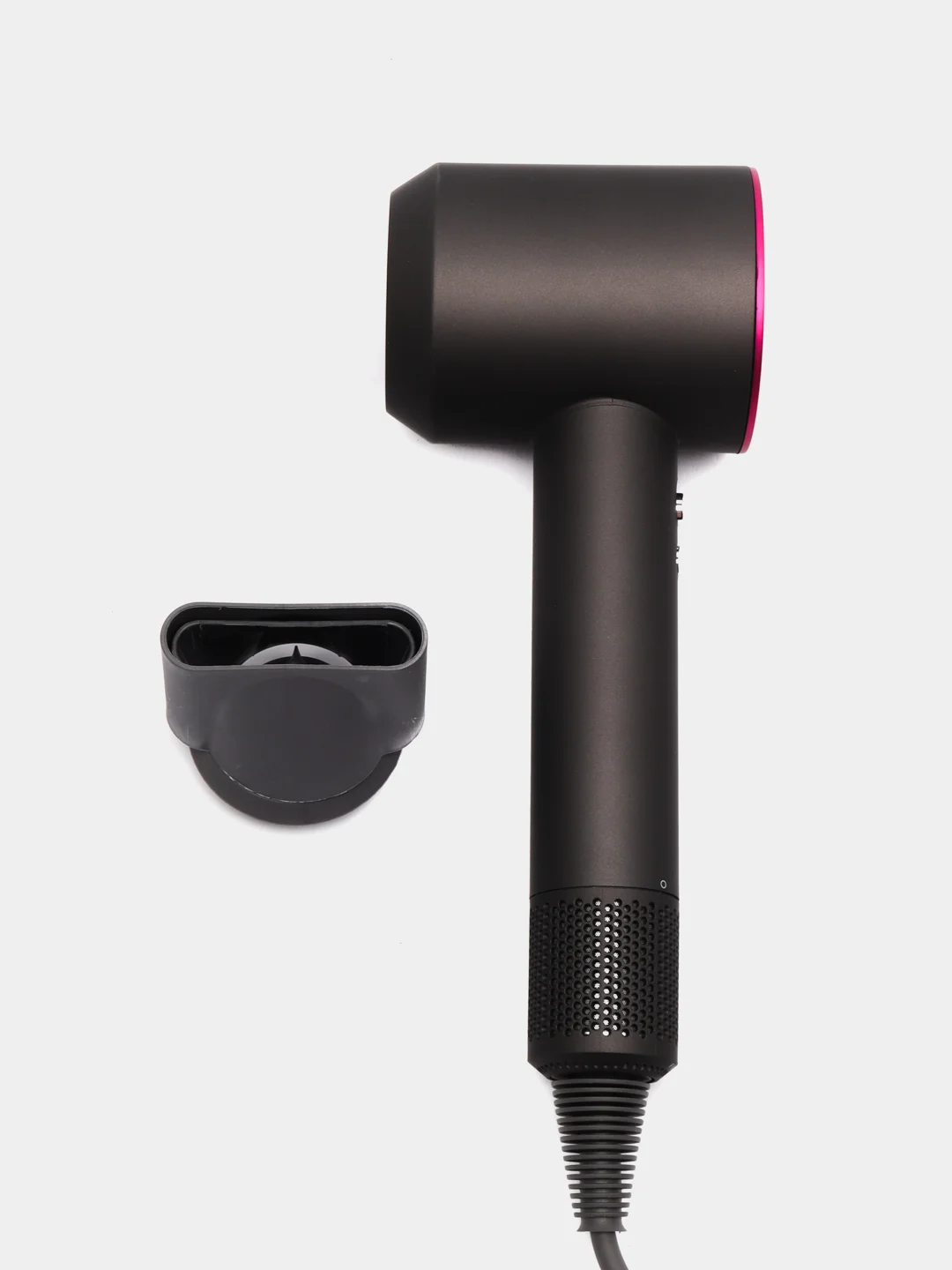 Вишнёвый профессиональный фен для укладки и сушки волос Super Hair Dryer
