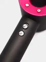 Вишнёвый профессиональный фен для укладки и сушки волос Super Hair Dryer