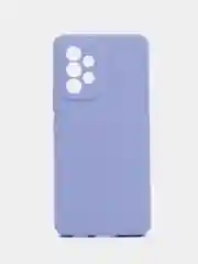 Лавандовый чехол для Samsung A13 4G, A23 4G, A33 5G, A53 с бархатом внутри