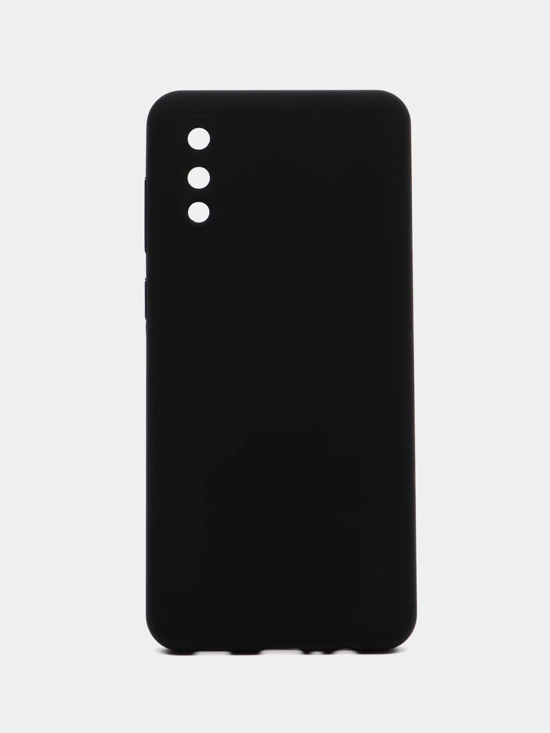 Черный чехол для Samsung A05s, A05, A04s, M33, A02 с бархатом внутри, противоударный