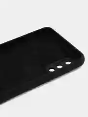 Черный чехол для Samsung A05s, A05, A04s, M33, A02 с бархатом внутри, противоударный