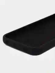 Черный чехол для Samsung A55, A35, A15 4G, A34 5G, A24, A54 с бархатом внутри, не пачкается