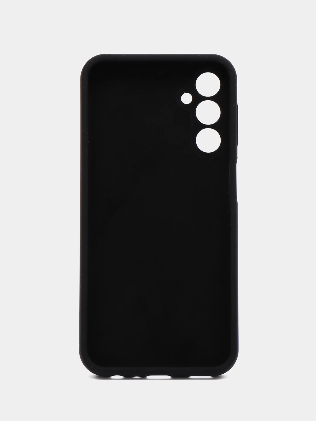 Черный чехол для Samsung A55, A35, A15 4G, A34 5G, A24, A54 с бархатом внутри, не пачкается