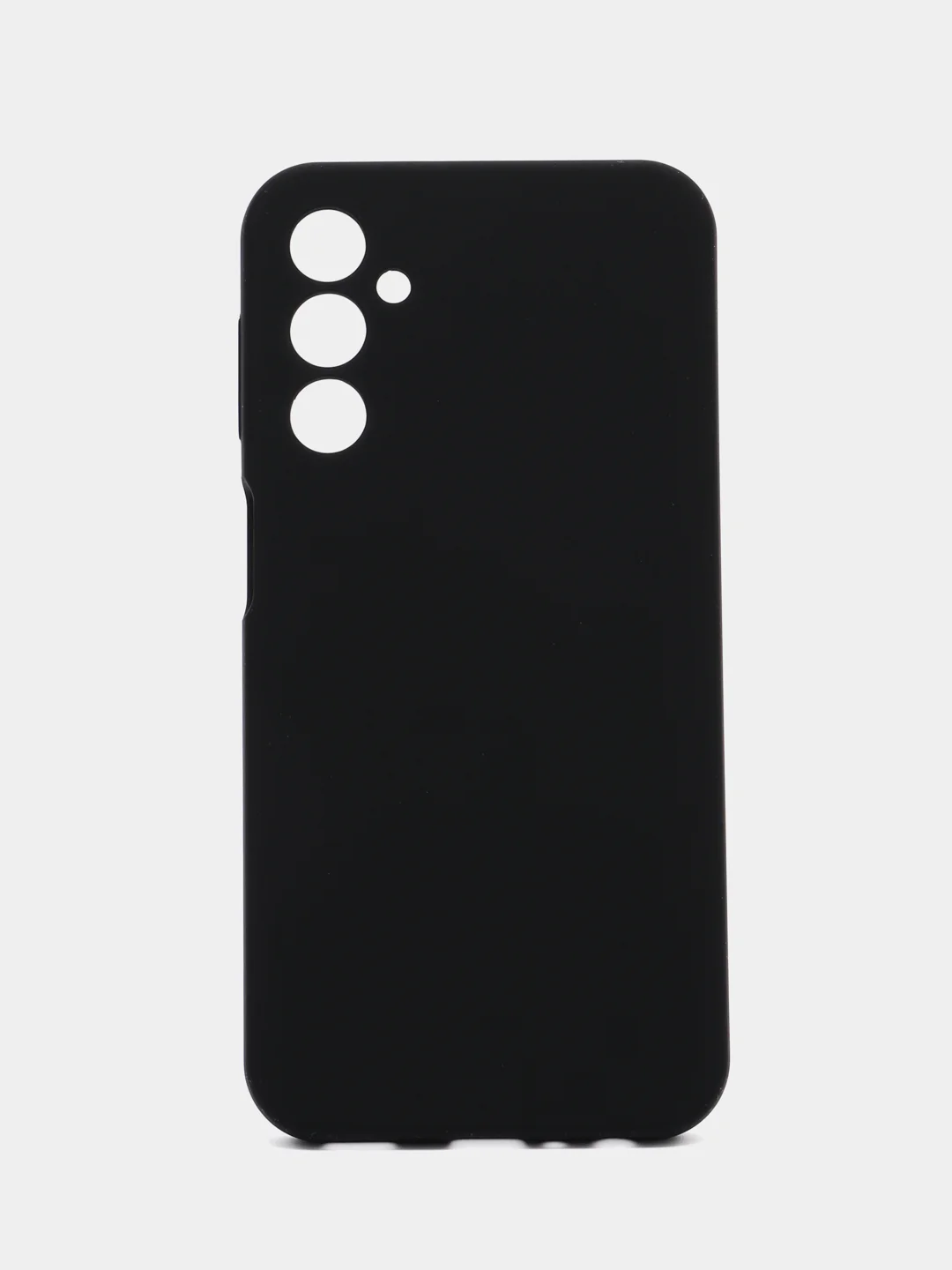 Черный чехол для Samsung A55, A35, A15 4G, A34 5G, A24, A54 с бархатом внутри, не пачкается