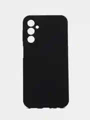 Черный чехол для Samsung A55, A35, A15 4G, A34 5G, A24, A54 с бархатом внутри, не пачкается