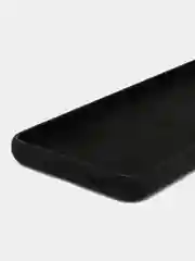 Черный чехол для Samsung S21, S21FE, S22, S22 Plus, S21 Ultra, S22 Ultra с бархатом внутри
