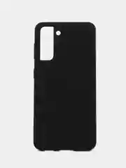 Черный чехол для Samsung S21, S21FE, S22, S22 Plus, S21 Ultra, S22 Ultra с бархатом внутри
