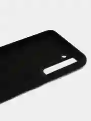 Черный чехол для Samsung S21, S21FE, S22, S22 Plus, S21 Ultra, S22 Ultra с бархатом внутри