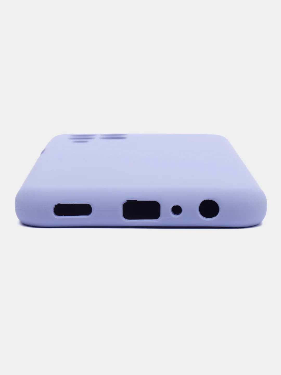 Лавандовый чехол для Samsung A05s, A05, A04s, M33, A02 с бархатом внутри, противоударный