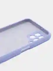 Лавандовый чехол для Samsung A05s, A05, A04s, M33, A02 с бархатом внутри, противоударный