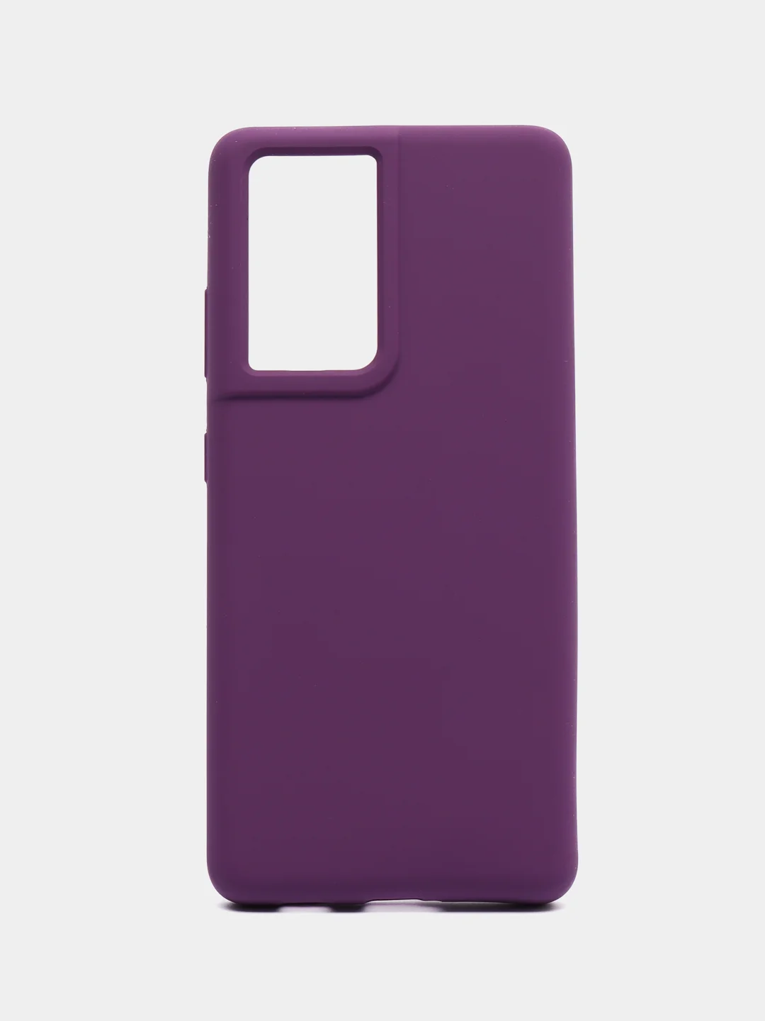 Фиолетовый чехол для Samsung S21, S21FE, S22, S22 Plus, S21 Ultra, S22 Ultra с бархатом внутри