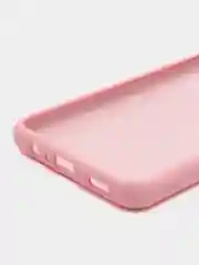 Розовый чехол для Samsung A05s, A05, A04s, M33, A02 с бархатом внутри, противоударный