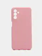 Розовый чехол для Samsung A05s, A05, A04s, M33, A02 с бархатом внутри, противоударный