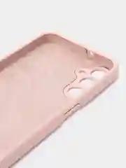 Пудровый чехол для Samsung A55, A35, A15 4G, A34 5G, A24, A54 с бархатом внутри, не пачкается