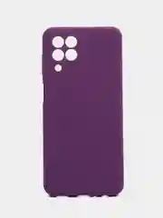 Фиолетовый чехол для Samsung A05s, A05, A04s, M33, A02 с бархатом внутри, противоударный