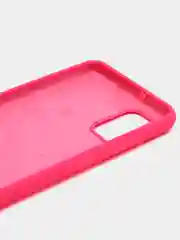 Фуксия чехол для Samsung A50, A30s, A51, A31, с бархатом внутри