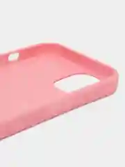 Розовый чехол для iPhone 13 / Айфон 13, силиконовый, цветной, матовый