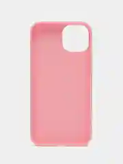 Розовый чехол для iPhone 13 / Айфон 13, силиконовый, цветной, матовый