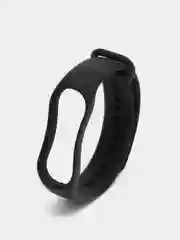 Черный силиконовый ремешок для Xiaomi Mi Band 7, фитнес-браслет