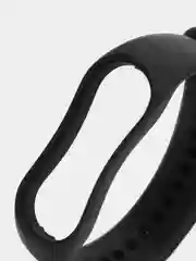 Черный силиконовый ремешок для Xiaomi Mi Band 7, фитнес-браслет