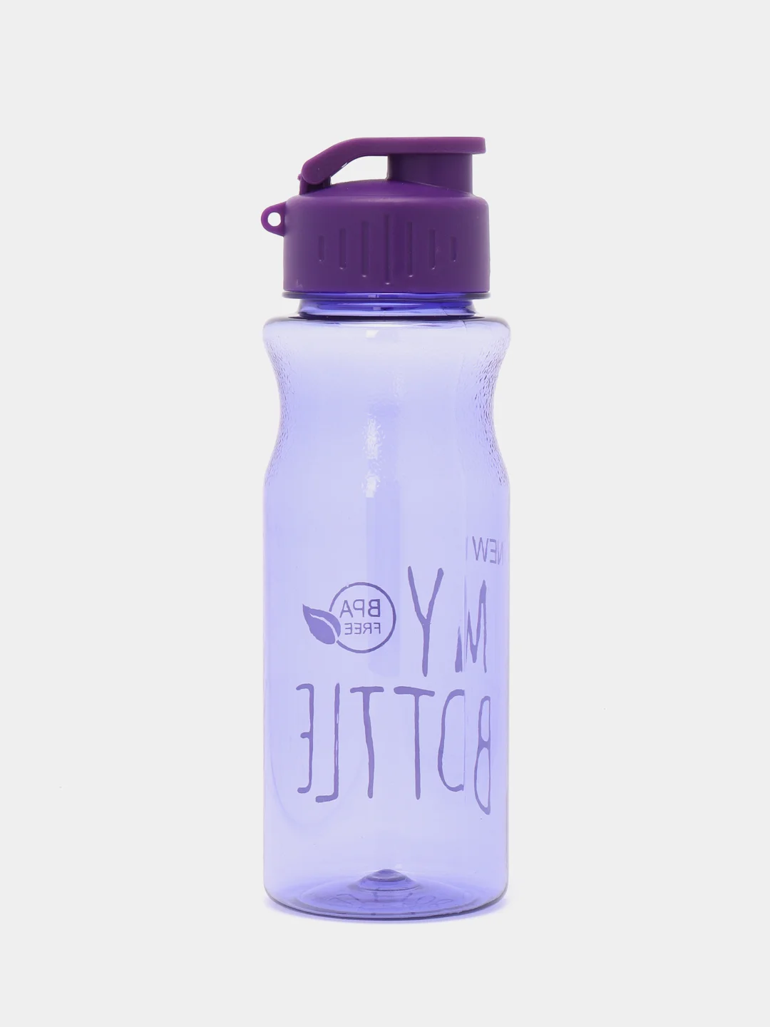 Пурпурный бутылка для воды "My bottle", 500 мл, 6.5 х 22 см