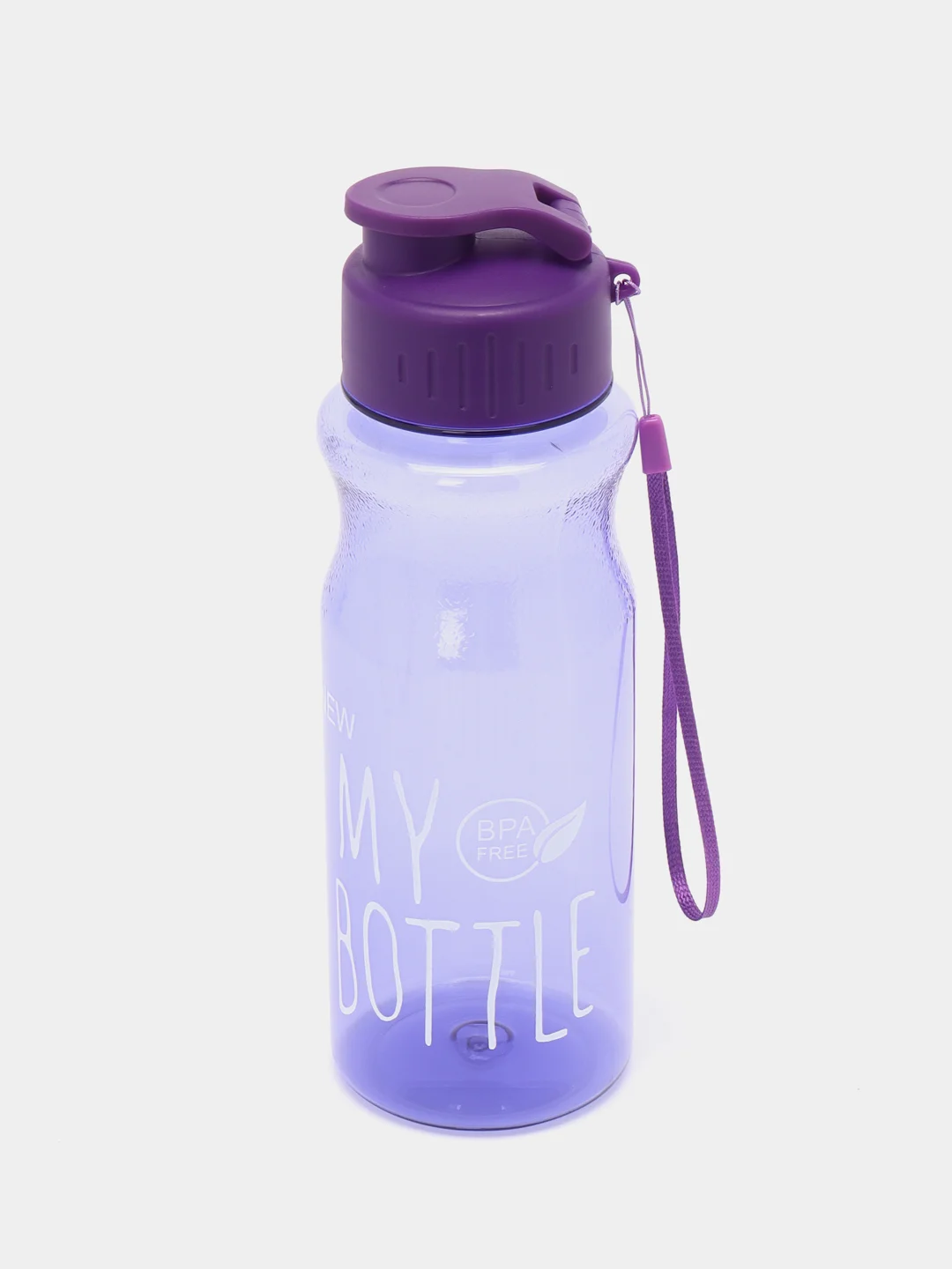 Пурпурный бутылка для воды "My bottle", 500 мл, 6.5 х 22 см