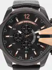 Шоколадный часы Diesel Mega Chief DZ4318, с хронографом