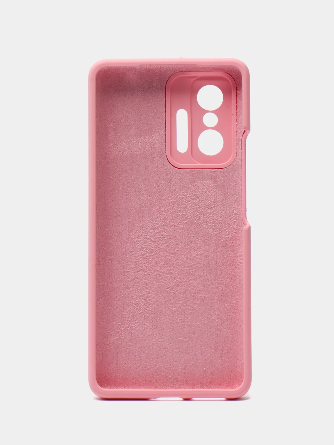 Розовый чехол-накладка для Xiaomi Note 11S, Mi 11T, Mi 12lite, M4 Pro, Poco X4 Pro, Note 11Pro