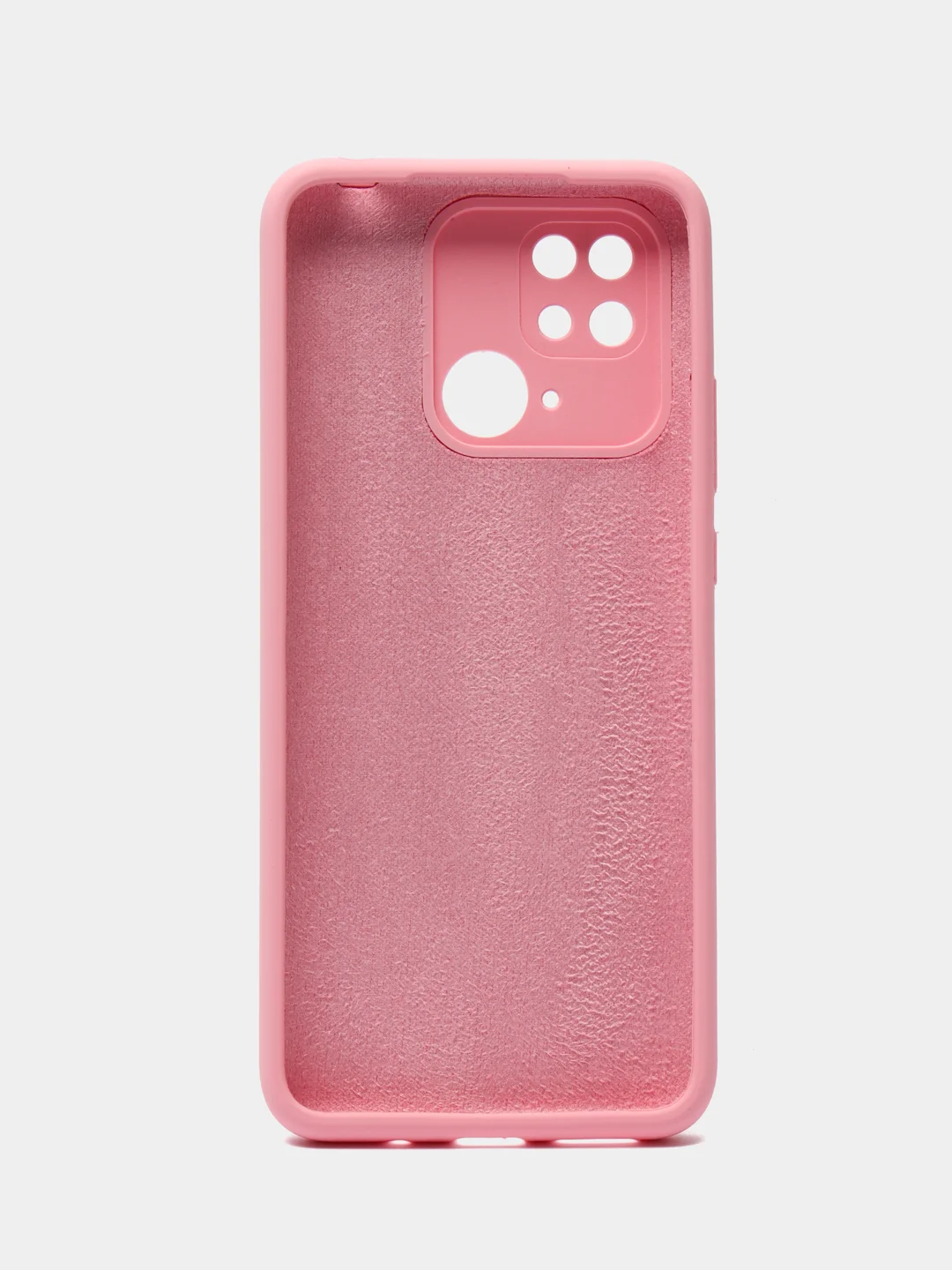 Розовый чехол Xiaomi Poco C40, Redmi 10C не впитывающий грязь, не обтирается