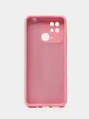 Розовый чехол Xiaomi Poco C40, Redmi 10C не впитывающий грязь, не обтирается