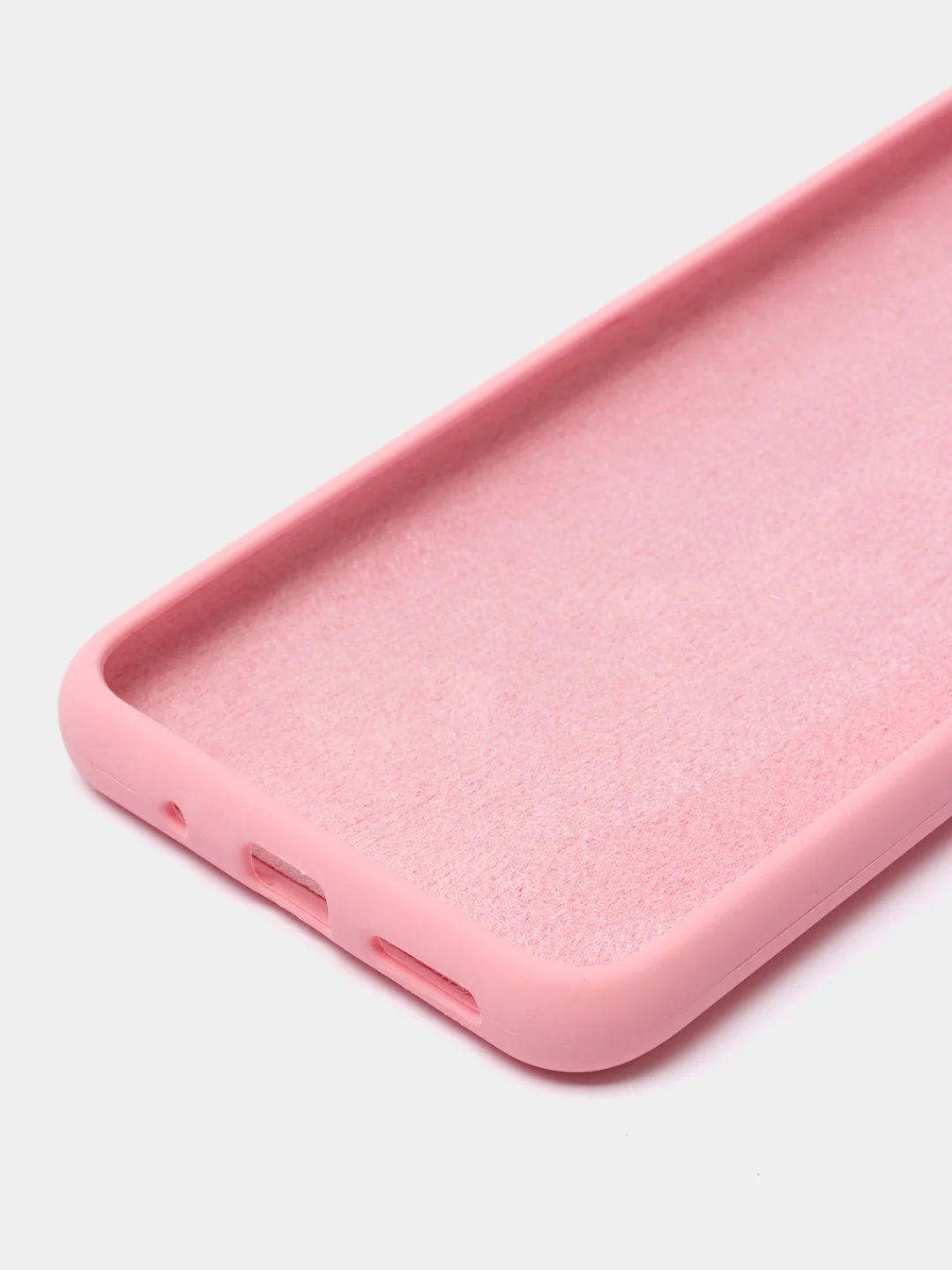 Розовый чехол Xiaomi Poco C40, Redmi 10C не впитывающий грязь, не обтирается